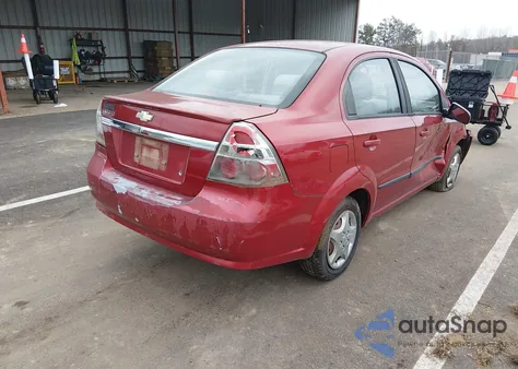 2010 Chevrolet Aveo Lt z USA, uszkodzony, nr VIN KL1TD5DE4AB118960